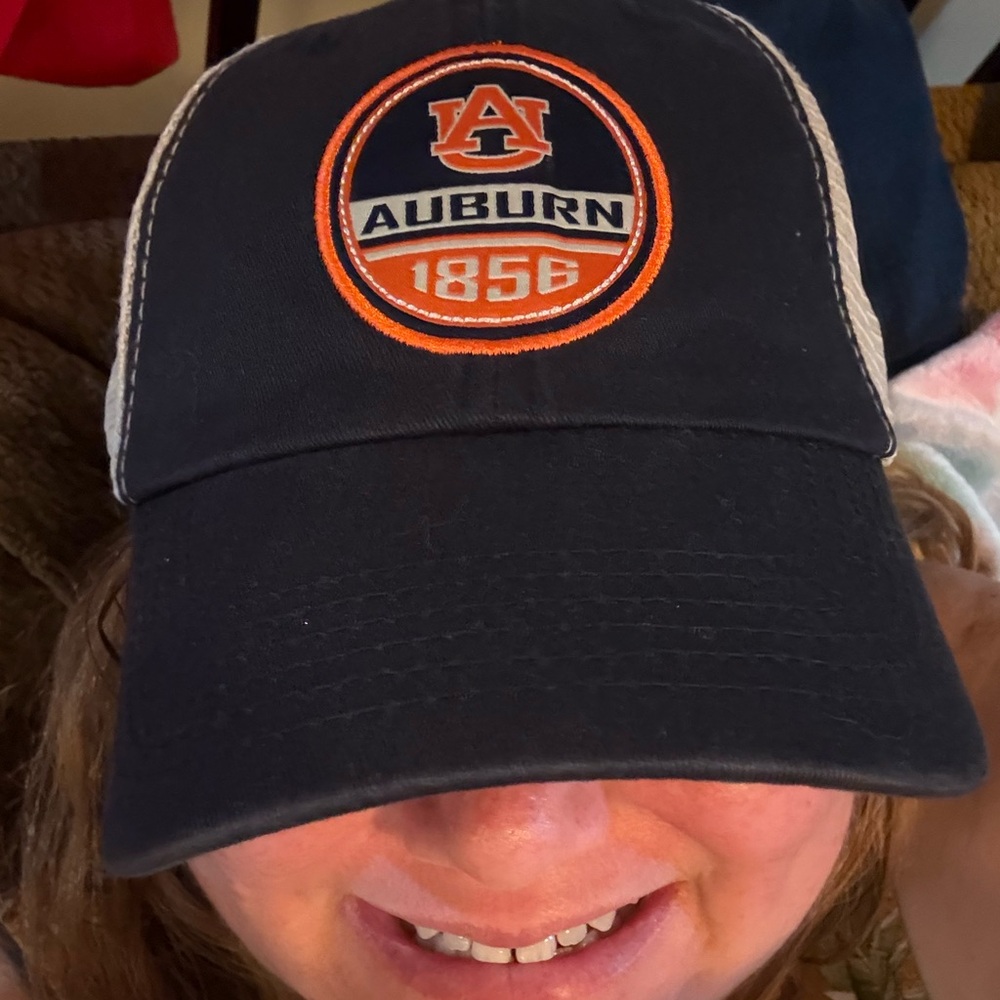 Auburn University baseball 1856 Navy Blue Cap preppy